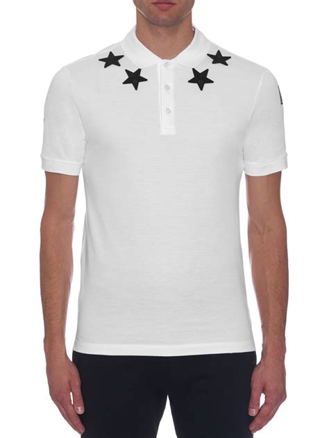 givenchy t shirt herren sterne|givenchy polo shirts.